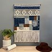 Upcycled Denim Wall Hanging . Macramé, and Fiber Arts project by Alisha Ing - 04.02.2024