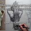Dan Thompson - A Drawing Demonstration: Light and Construction (Part 1) Ein Projekt aus dem Bereich Design, Bleistiftzeichnung, Zeichnung, Porträtzeichnung, Realistische Zeichnung, Artistische Zeichnung, Kinderillustration, Digitale Zeichnung, Anatomische Zeichnung, Zeichnen mit Buntstiften, Malerei, Traditionelle Illustration, Skulptur, Design von Figuren, Malerei mit Acr, l, Ölmalerei, Digitale Malerei, Aquarellmalerei, Gouachemalerei und Kalligrafie von Dan Thompson - 09.04.2024