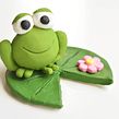 Clay Frog Craft. Artesanato, e Criatividade para crianças projeto de Debbie Chapman - 12.07.2024
