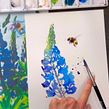 Enjoy this free video bumblebee to my website subscribers . Watercolor Painting project by Sarah Stokes - 08.20.2024
