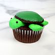 Turtle Cupcake. Confeitaria, Design, e Vídeo projeto de Lindsey Katon - 23.08.2024