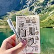 Sketching while hiking. Design, Sketching, and Sketchbook project by Adam Miklosi - 10.07.2024