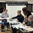 Sumie & Shodo Residential course in Japan. Traditional illustration, Drawing, Arts, Crafts, Fine Arts, Painting, Watercolor Painting, Printing, Calligraph, and Mindfulness project by Koshu (Akemi Lucas) - 01.11.2025