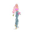 Full-body Fashion Illustration for the Final Project for my course Ein Projekt aus dem Bereich Mode-Illustration von Josefina Fernandez - 10.03.2025