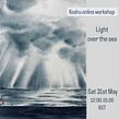 Online Sumi-e workshop "light over the sea". Artesanato, Pintura, Pintura em aquarela, Artes plásticas e Ilustração com tinta projeto de Koshu (Akemi Lucas) - 09.05.2025