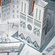 Viaje de ensueño- Escaparates de papel. Spatial Design, Editorial Design, Arts, and Crafts project by Silvia Hijano Coullaut (Libracos) - 07.04.2026