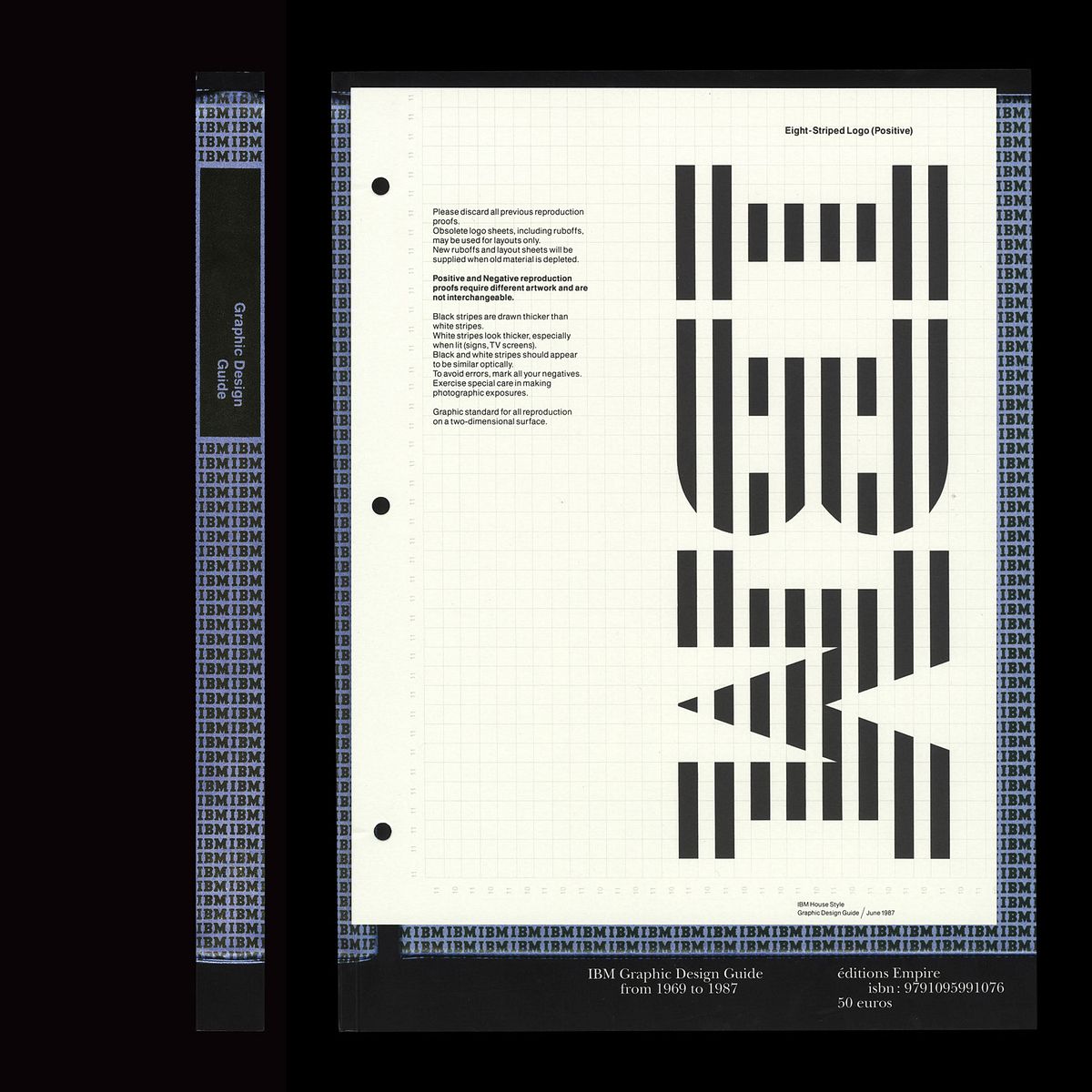 アート・デザイン・音楽 IBM Graphic Design Guide from 1969to1987 IBM: Graphic Design Guide from 1969 to 1987 | North East