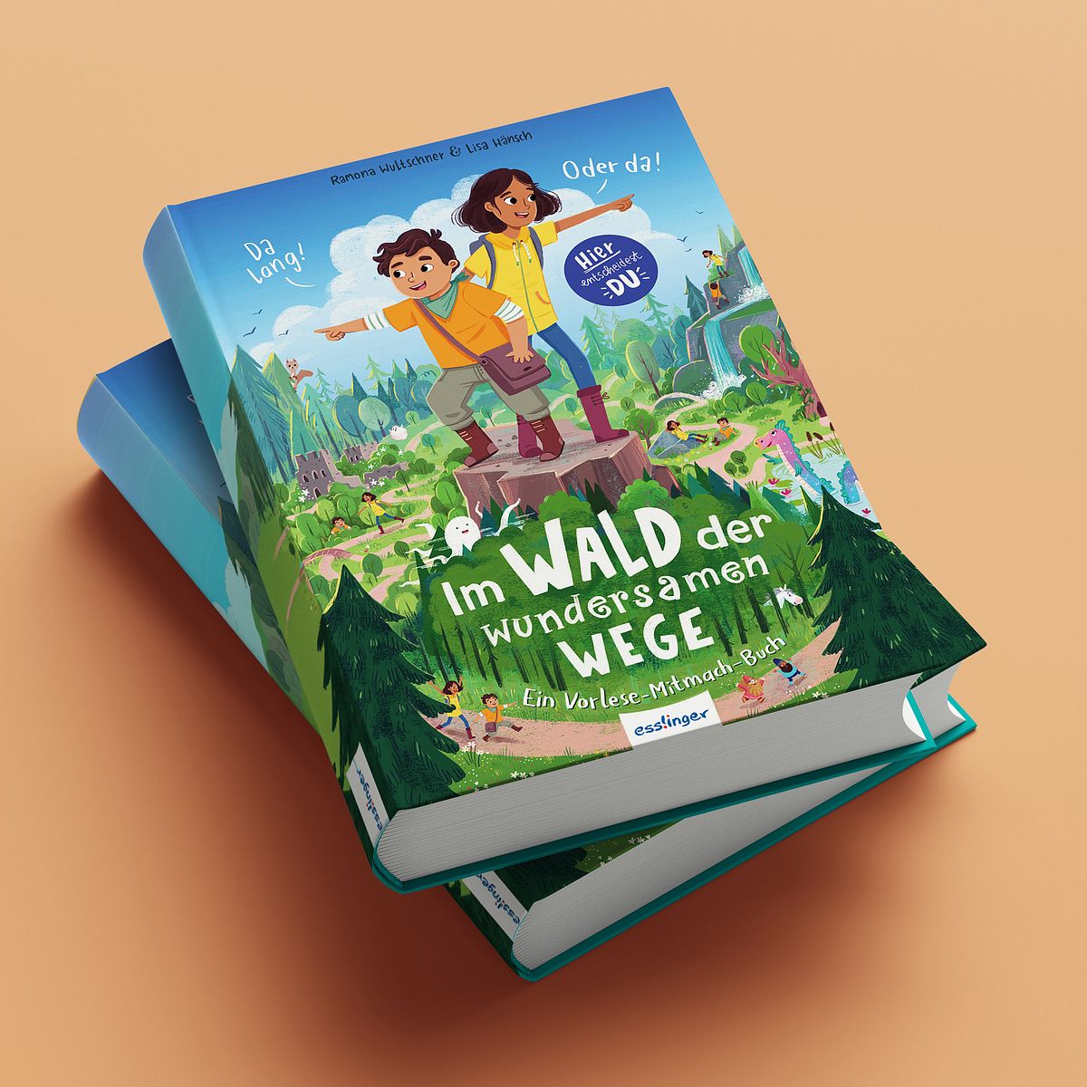 Childrensbook - Im Wald der wundersamen Wege | Domestika, image size:1200x1200
