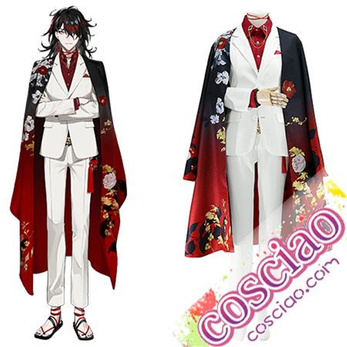ヴォックス　アクマ　コスプレ　衣装 Vtuber ヴォックス・アクマ Vox Akuma New Outfit 新衣装