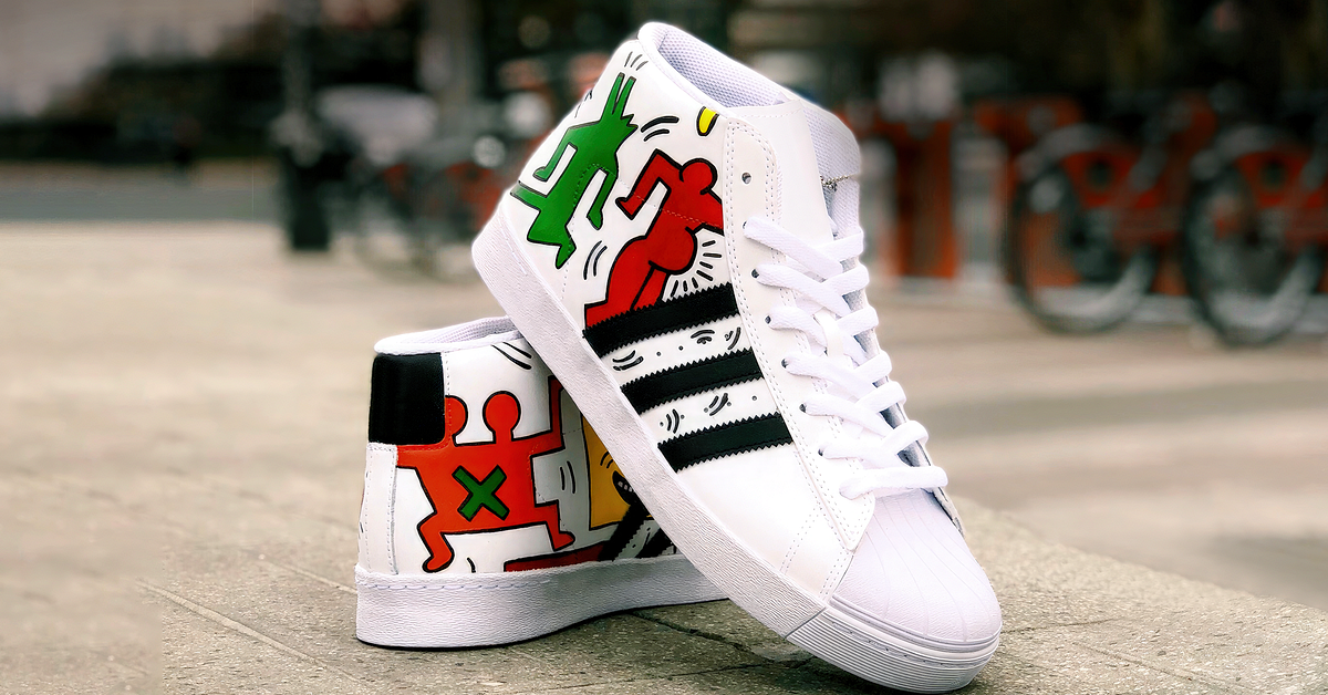 Adidas Avec Quelle Peinture Customiser Des Baskets Cours En Ligne