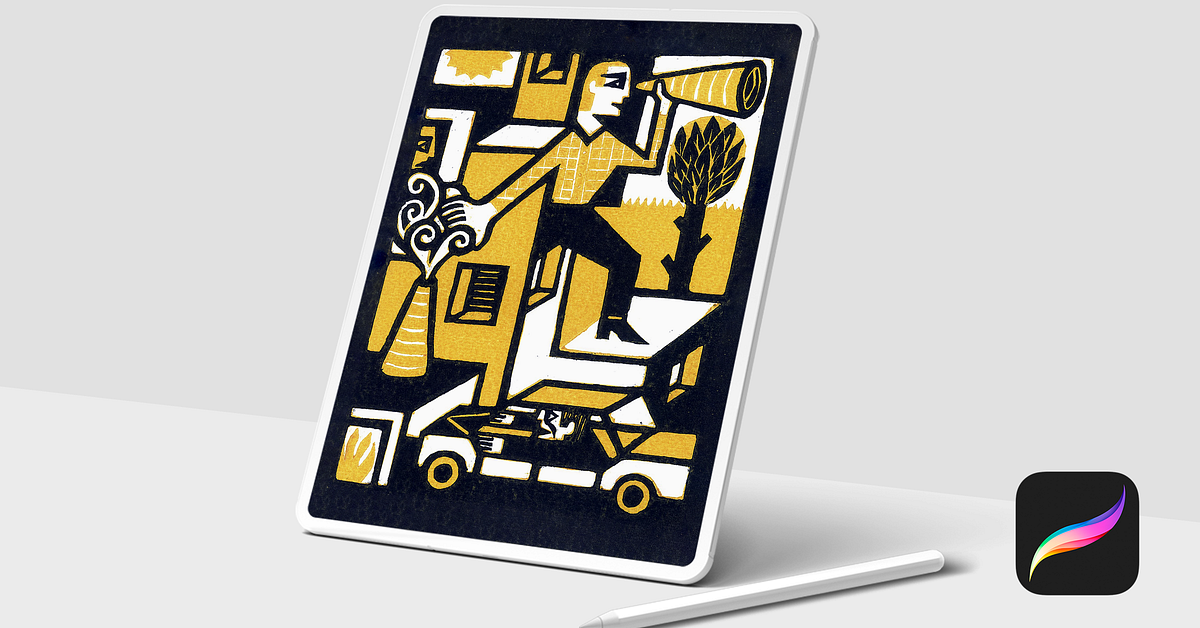 Introduction to Illustrated Printmaking with Procreate