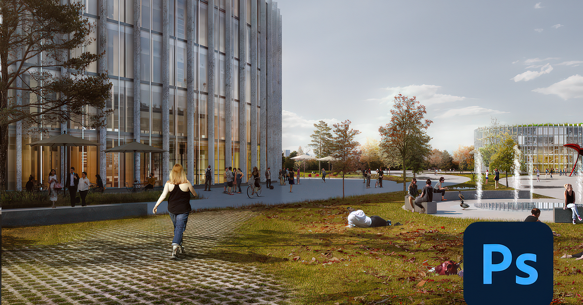 Matte Painting Techniques for ArchViz