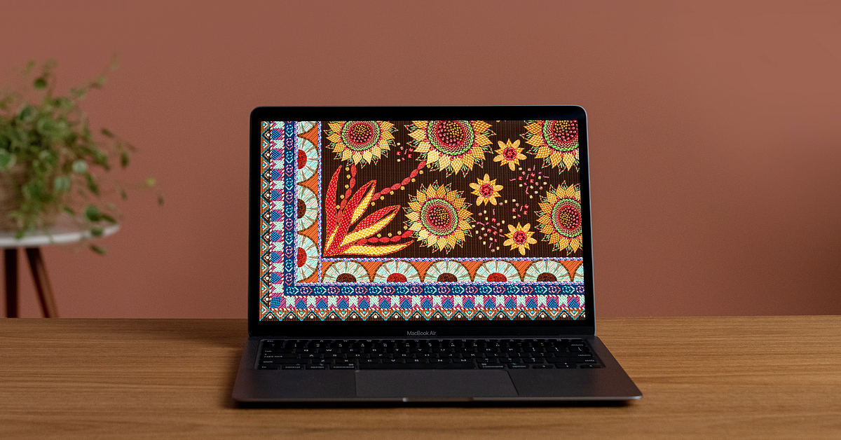 Unique Embroidery Designs in Photoshop