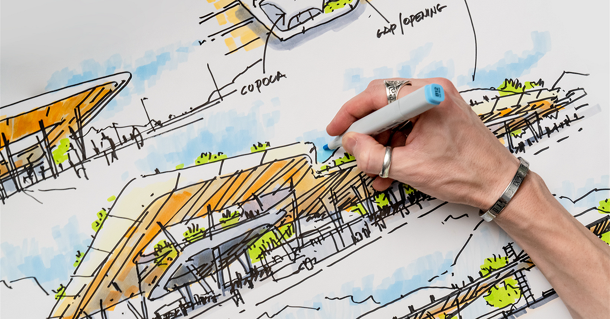 Online Course - Architectural Freehand Concept Sketching (Pavel Fomenko ...