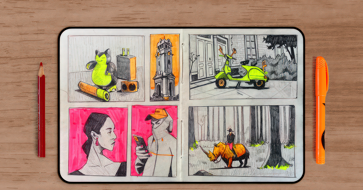 Online Course - Sketchbooking for Beginners: Learn to Draw Your ...