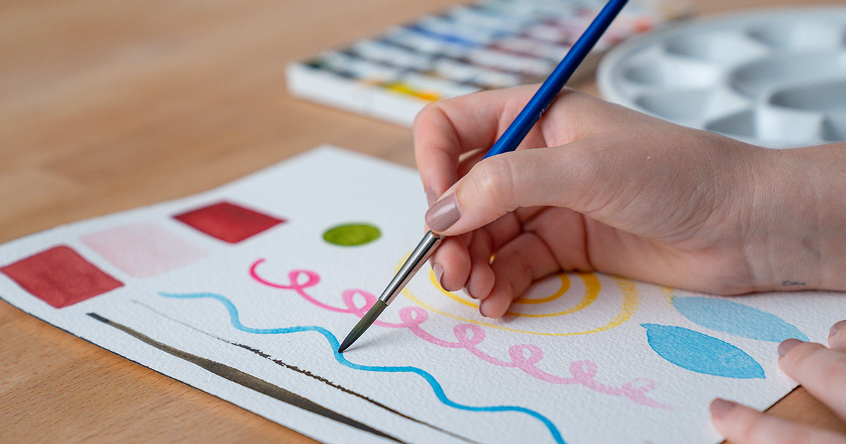 Quaderno Da Colorare Ad Acqua Per Principianti – 17,5x12,4 Cm Con Pennello Incluso