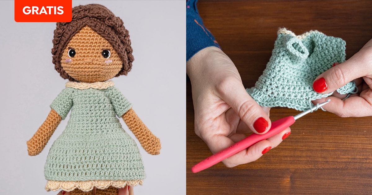 Muñecas Amigurumis Vestidos Para MuÃ±ecas En Crochet Paso A Paso