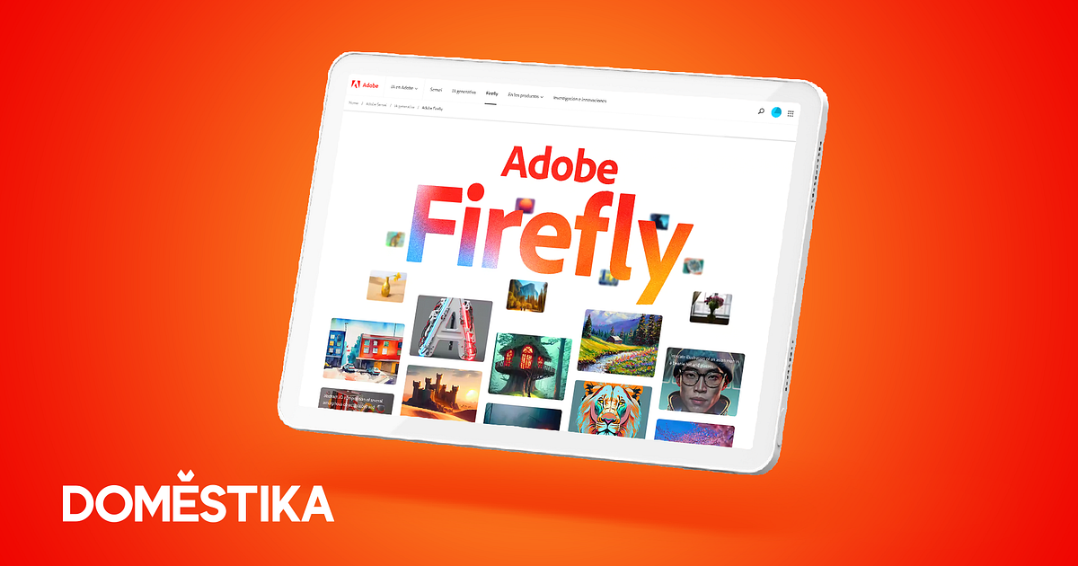 Adobe Firefly 소개 이미지