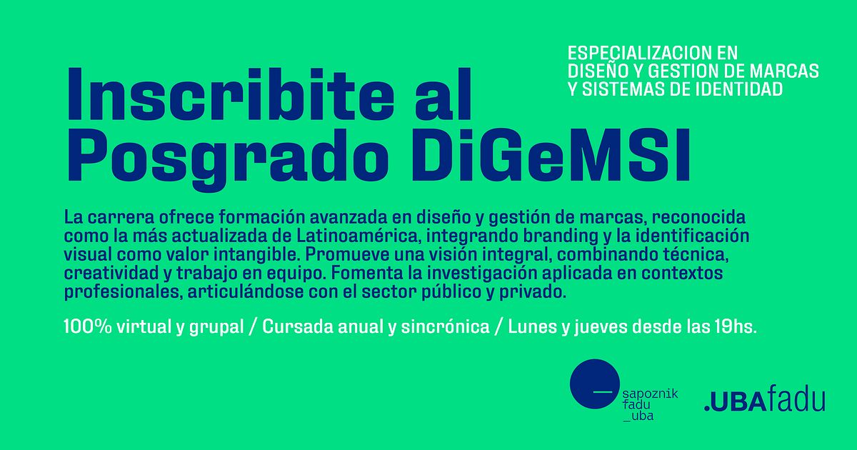 Carrera de Diseño y Gestión de Marcas y Sistemas