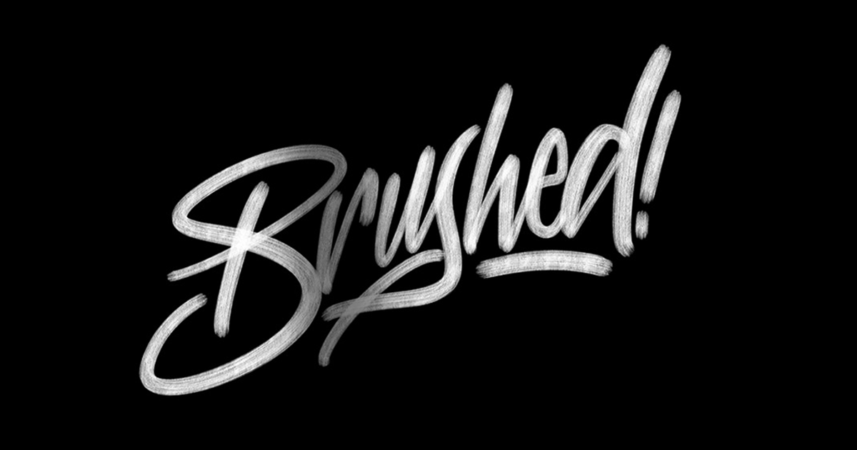 Las texturas y pinceles para lettering de Daniel Hosoya | Domestika