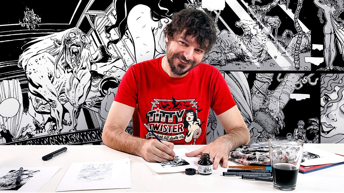 Técnicas de arte-final para quadrinhos e ilustração