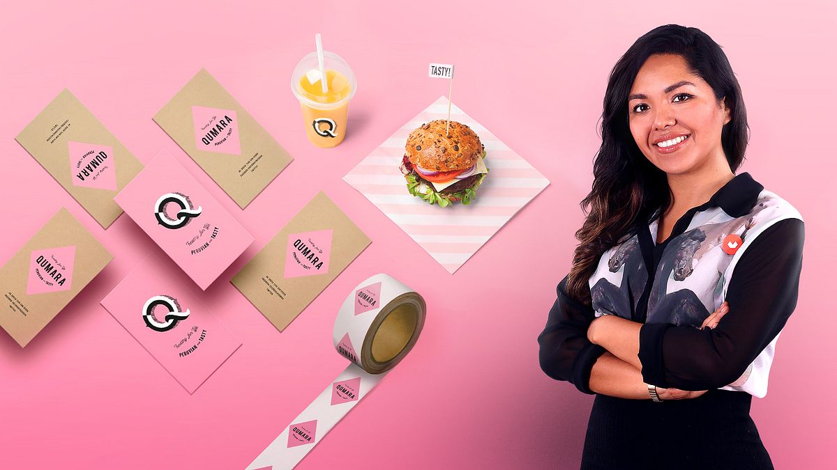 Direção de arte e concepção de marca gastronômica