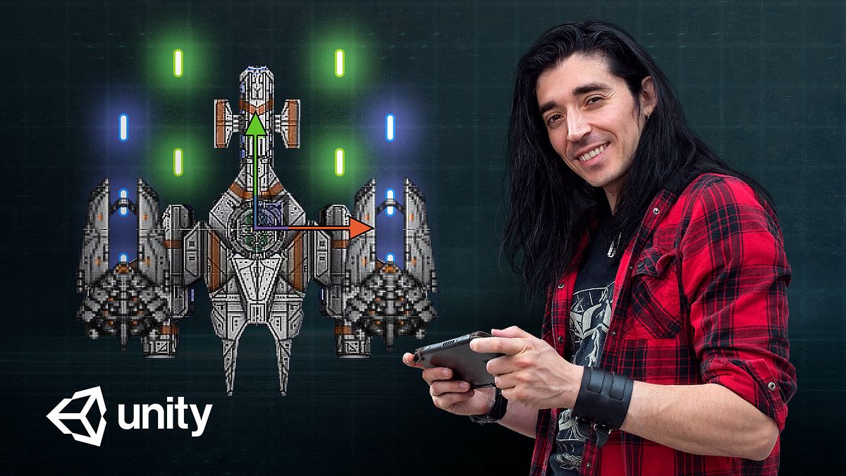 Entwicklung von 2D-Shootem-Up-Videospielen mit Unity