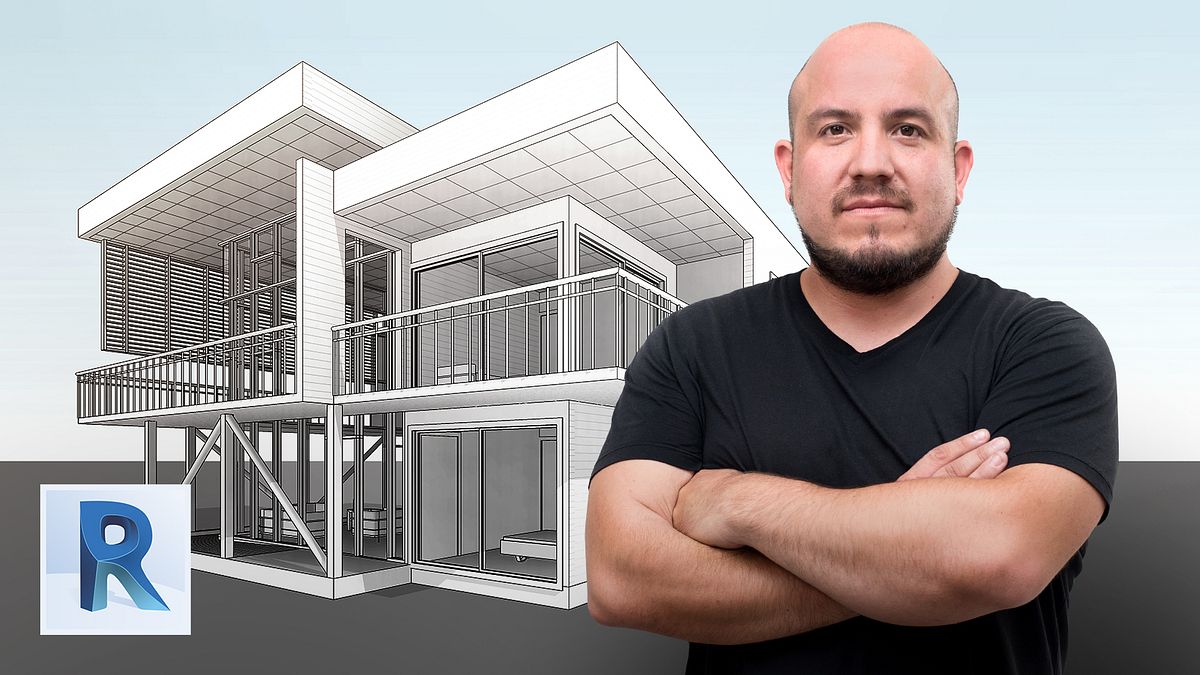3D-architectuurmodellering en -ontwerp met Revit