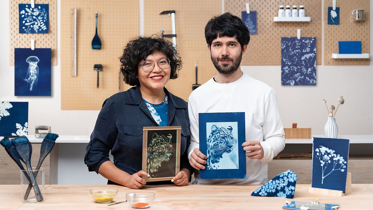 Cyanotype : technique d'impression à la lumière