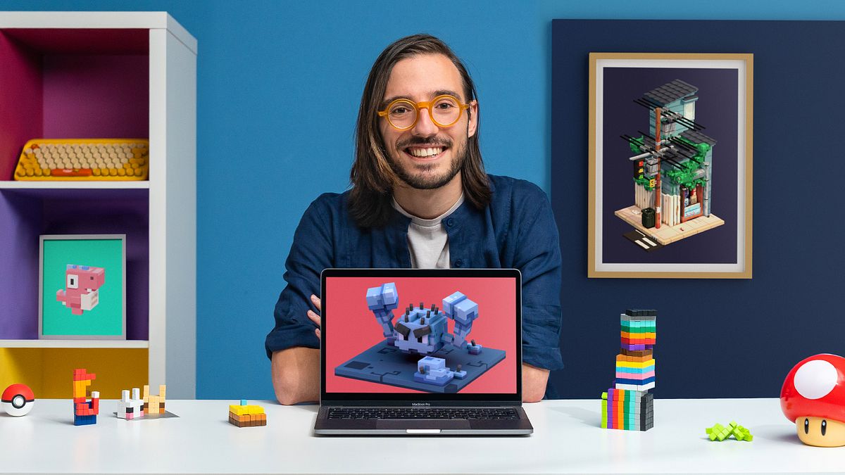Introducere în Voxel Art pentru Designul de Personaje