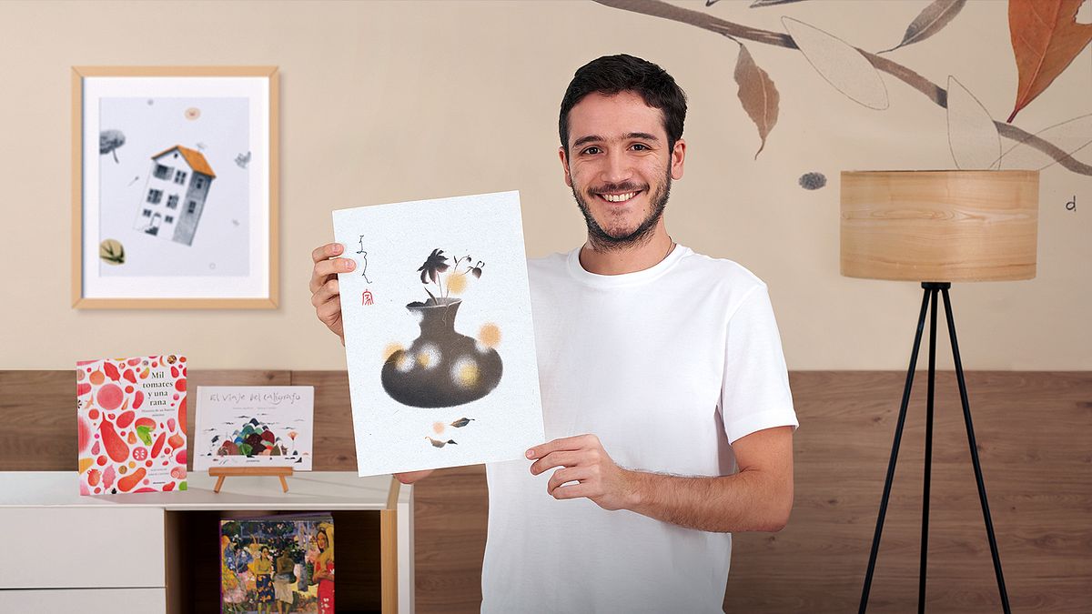 Desenho e colagem para ilustração editorial