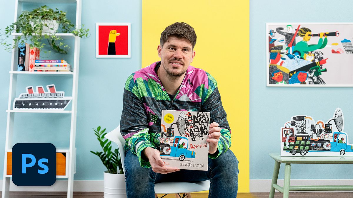 Creatie van kinderillustraties met digitale technieken