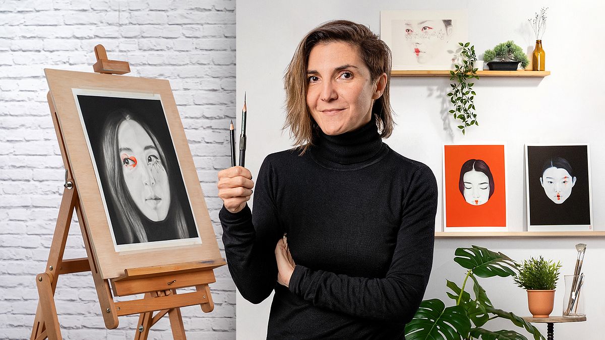 Eigentijds portretteren met grafiet