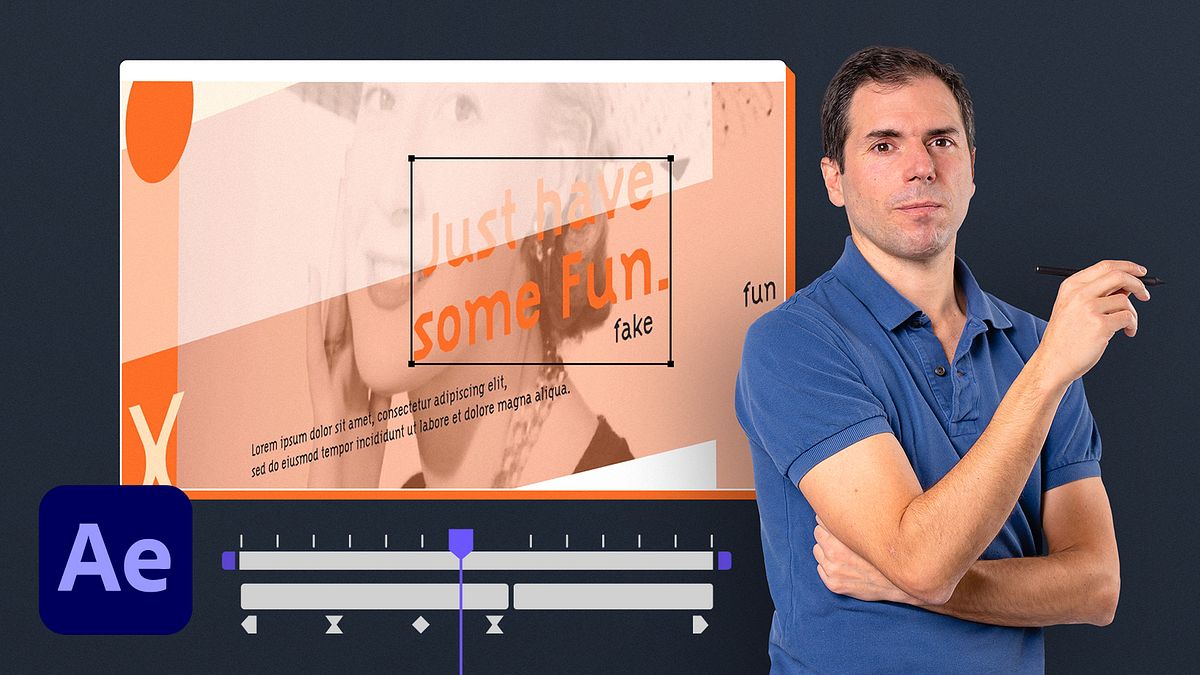 Animazione di portfolio con After Effects