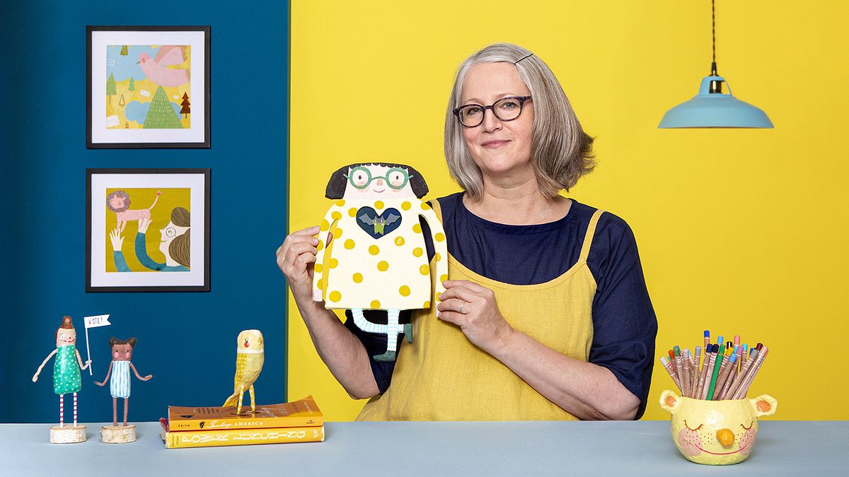 Papier mâché pour débutants : sculptez un personnage coloré