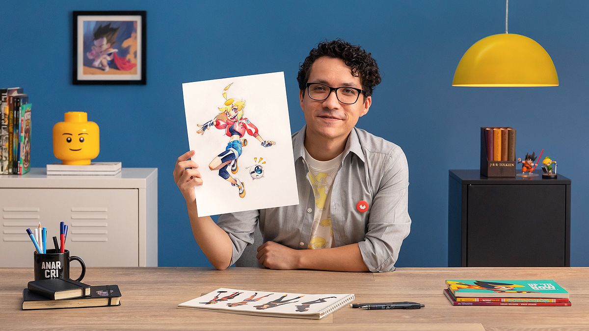 Expressieve karaktertekening