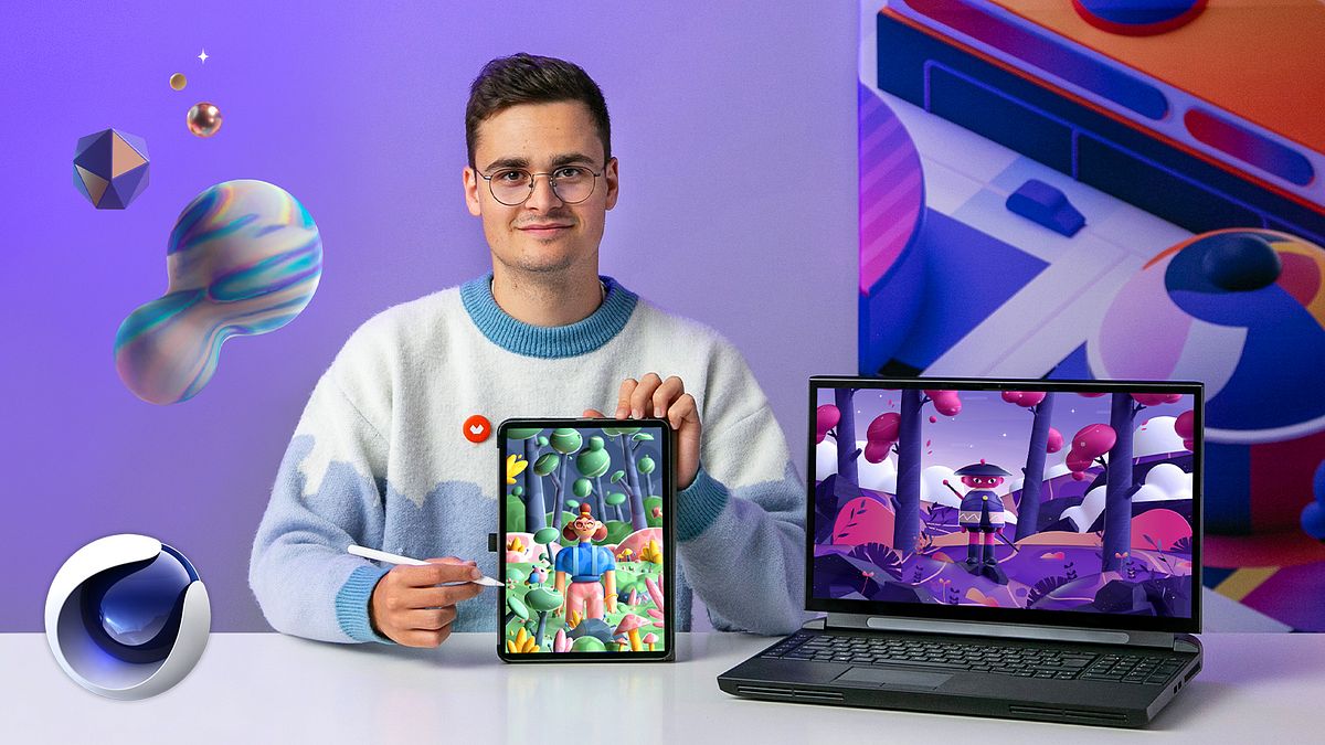 Cinema 4D: Gestalte Pop Art in 3D