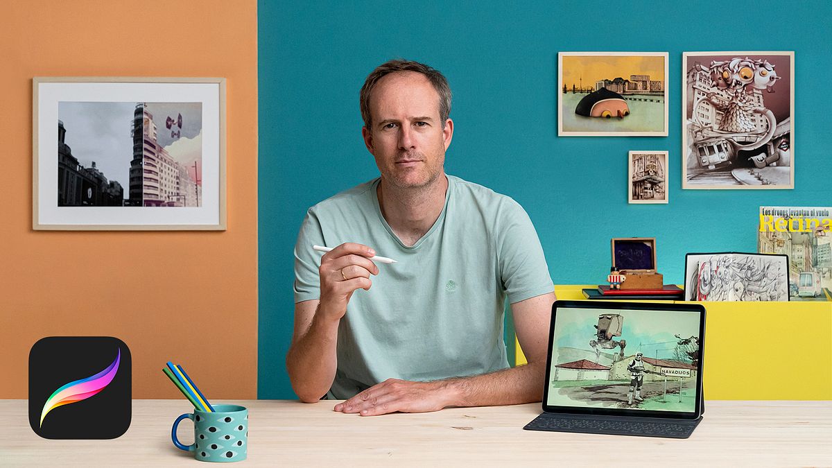 Illustrazione con Procreate: crea scene impossibili