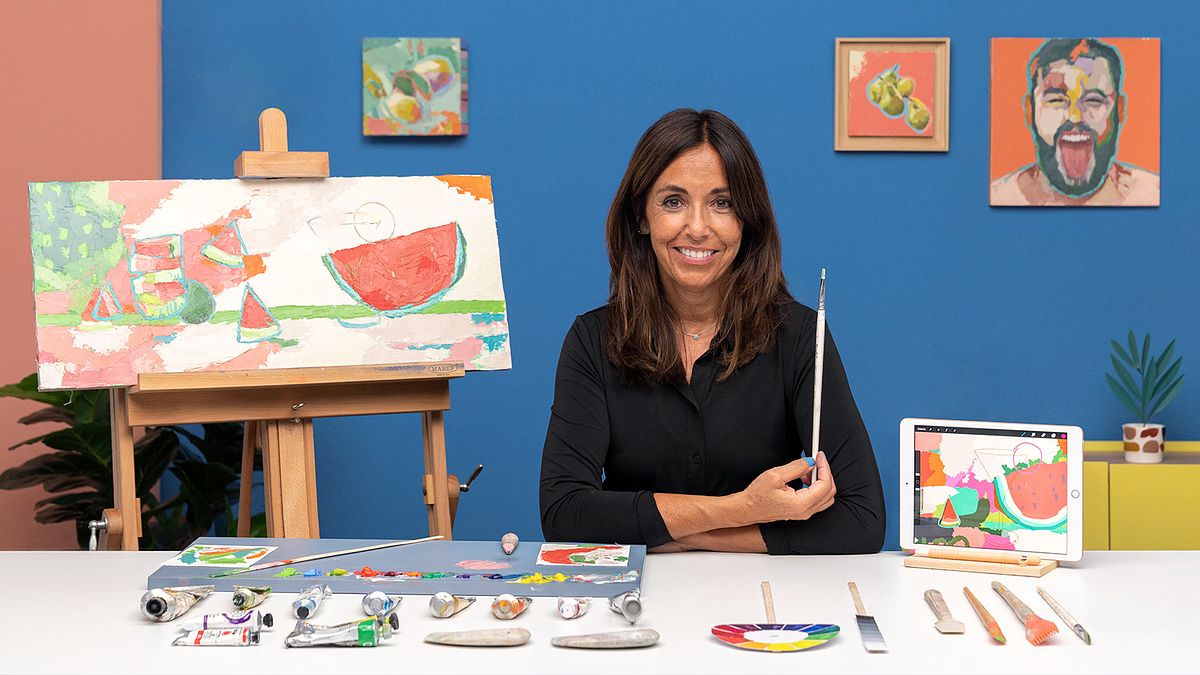 Técnicas expressivas de pintura a óleo