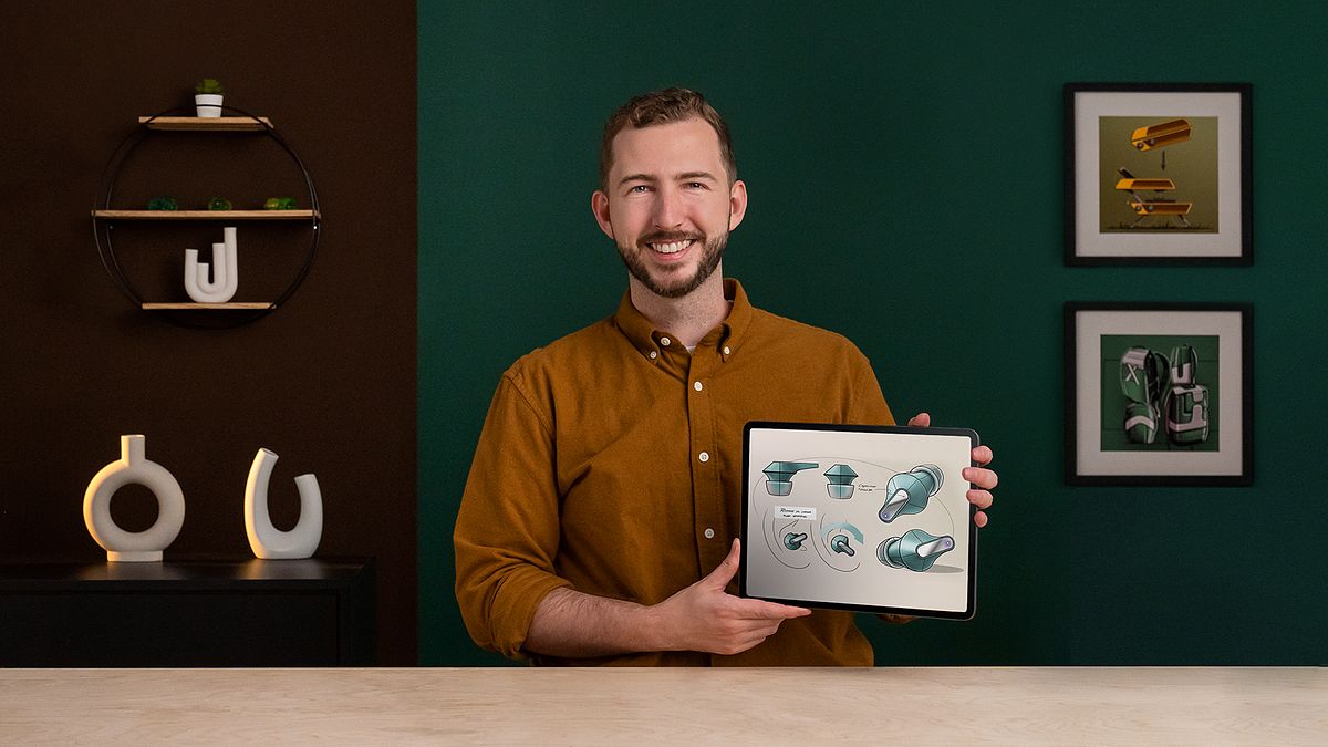Illustrazione digitale per design industriale