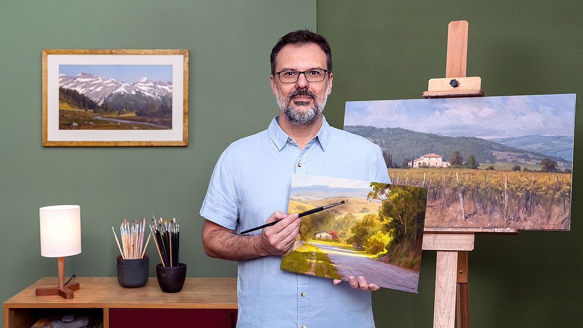 Pintura de paisagem a óleo: explore o poder da luz