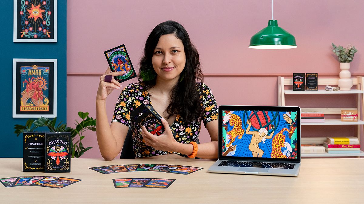 Criação de baralhos ilustrados