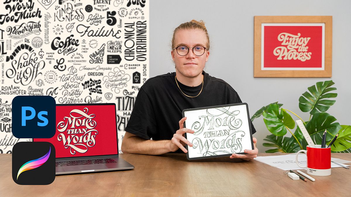 Vintage Lettering: Custom Compositions From Scratch