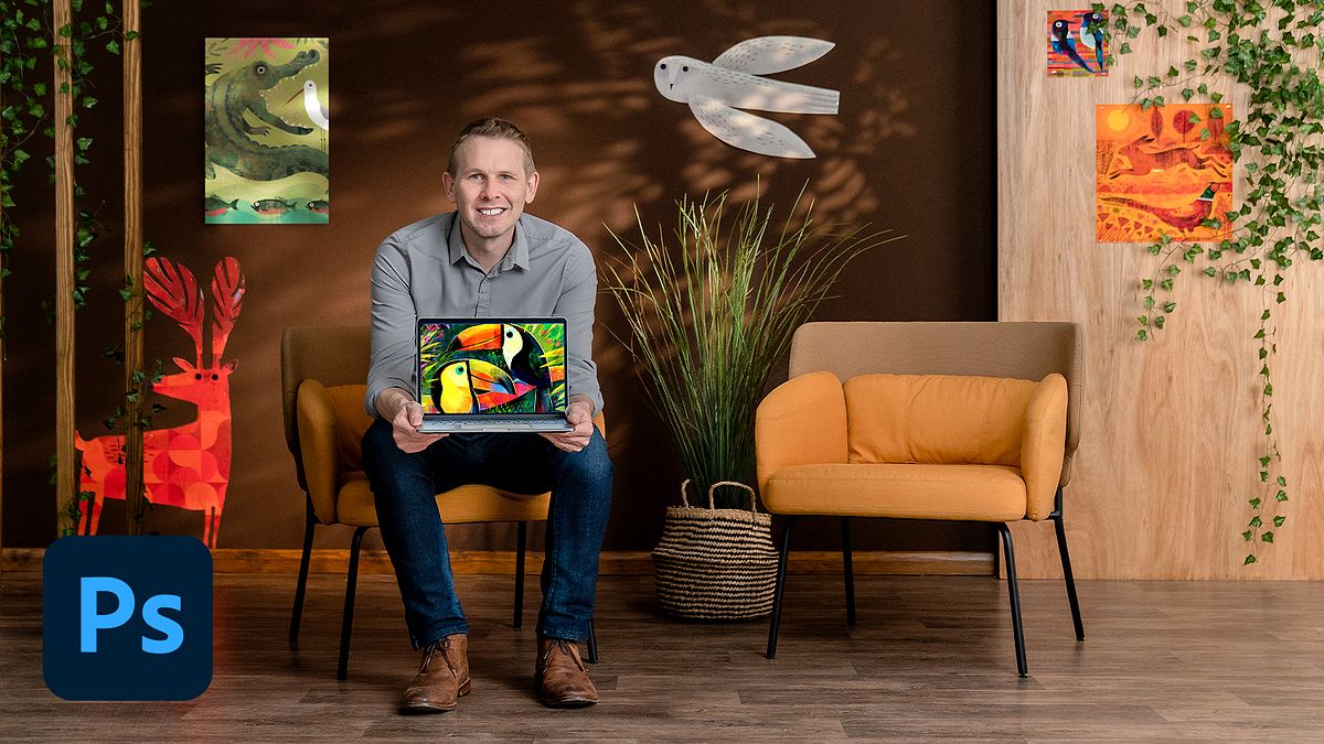 Lebhafte Tierillustrationen mit Photoshop