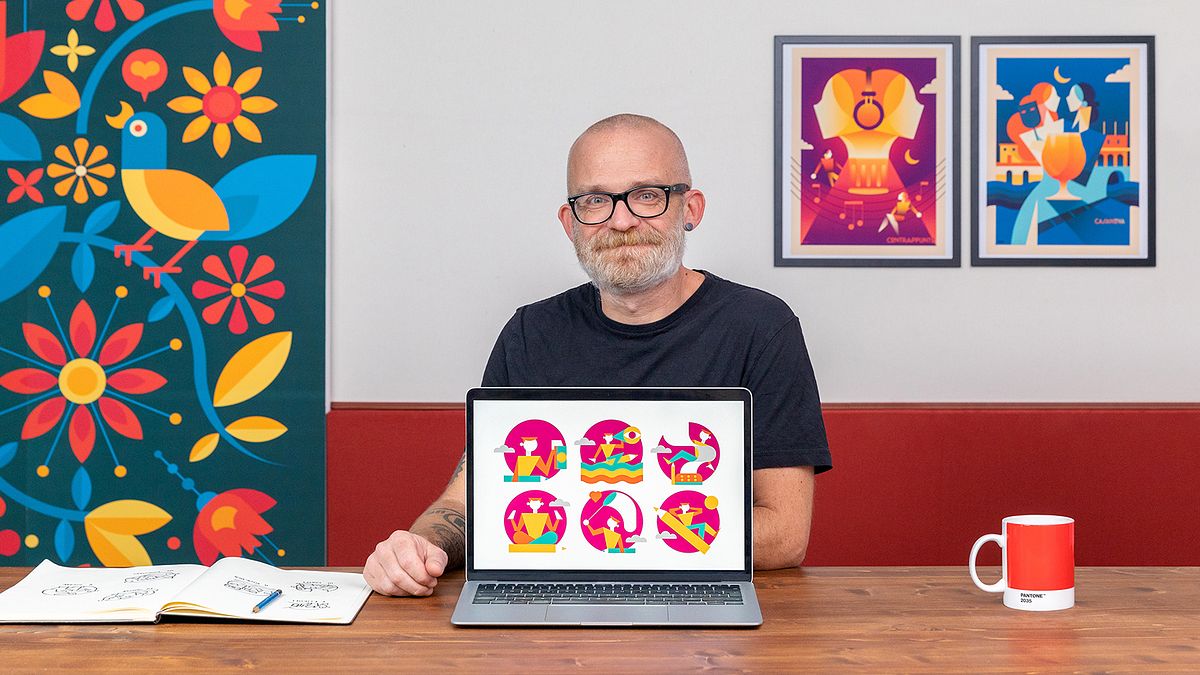 Striptekeningen: leg het freelance leven vast
