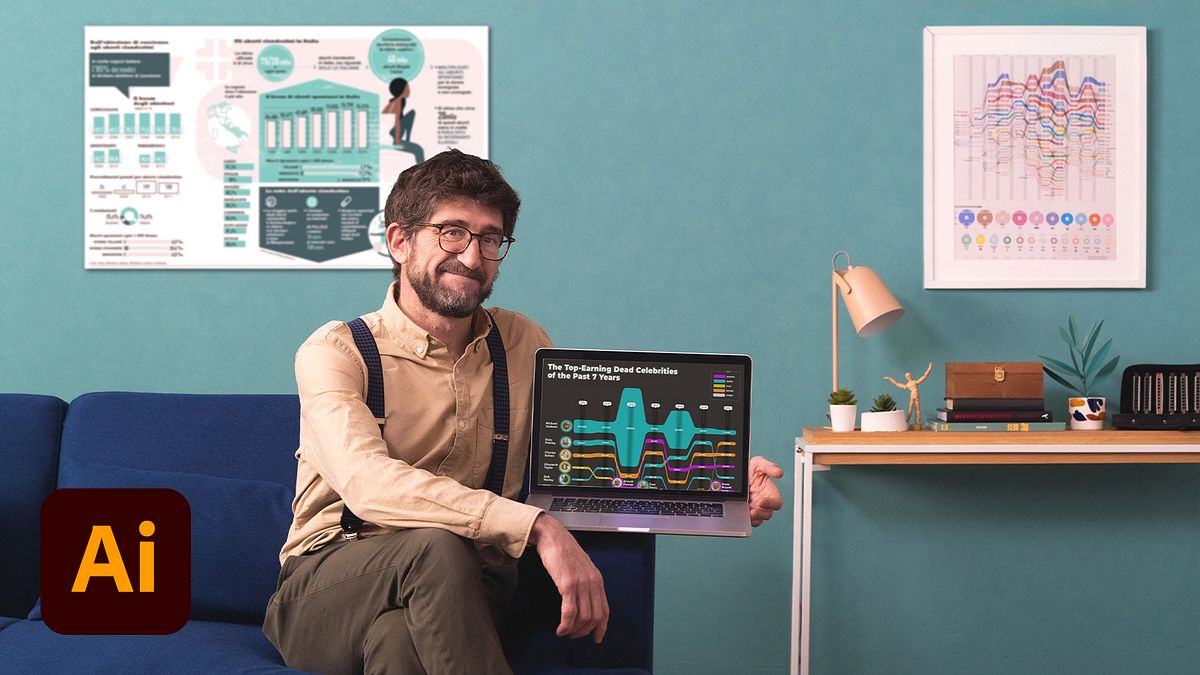 Datenvisualisierung: Gestalte Infografiken in Illustrator