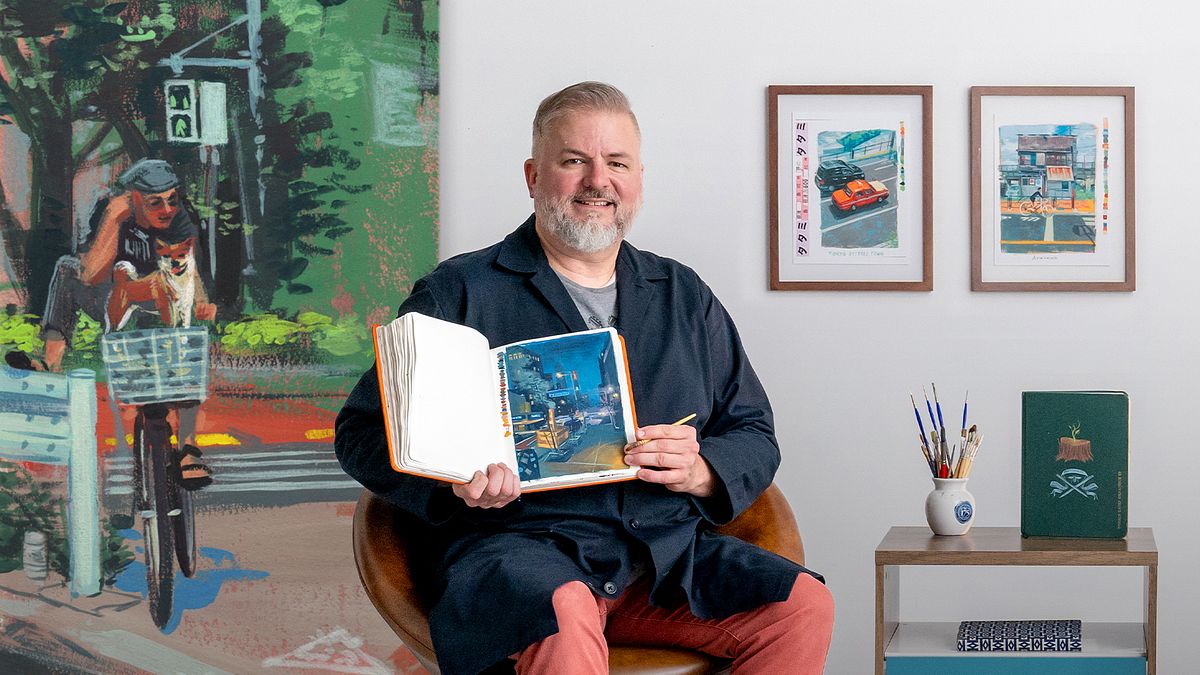 Gouache Sketchbook: Painting Your Surroundings