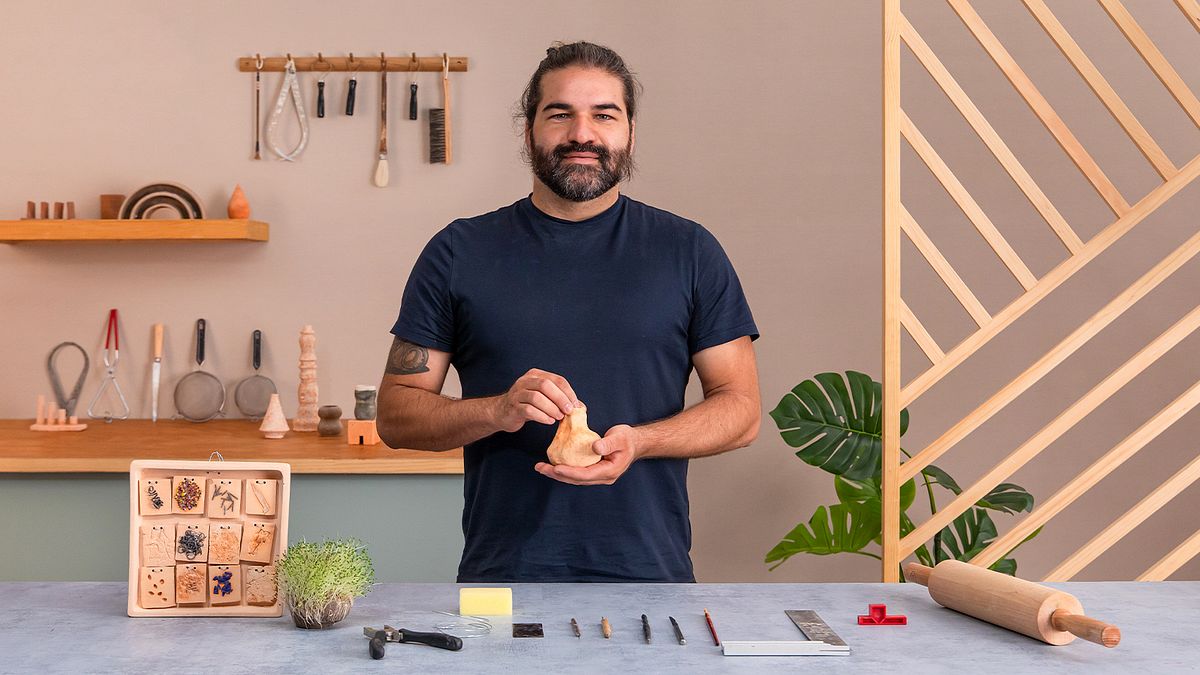 Cerâmica: técnicas para criar acabamentos com texturas