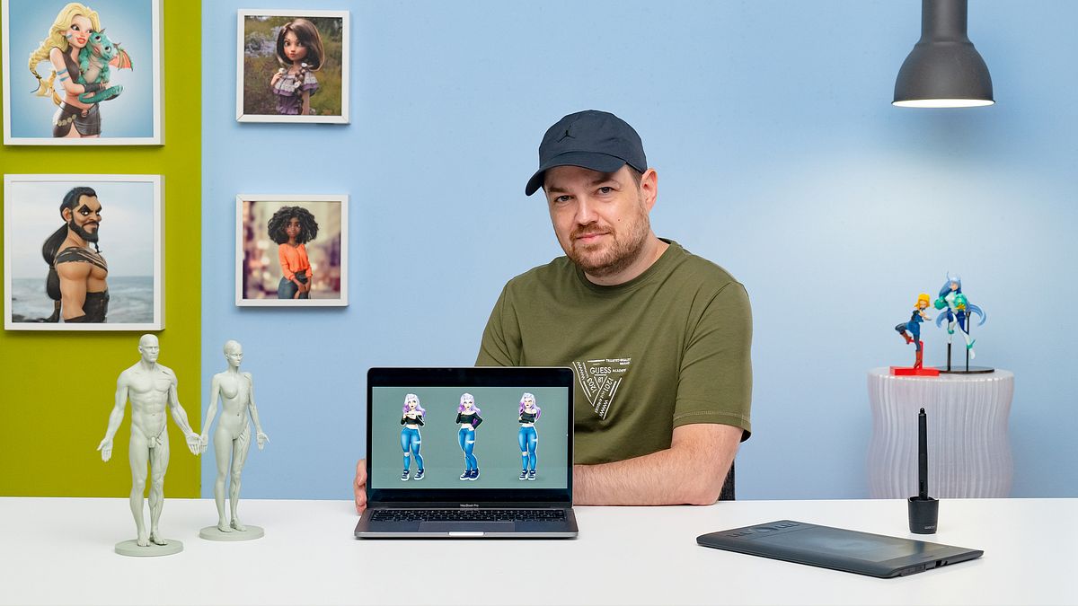 ZBrush: Modellierung eines stilisierten Charakters