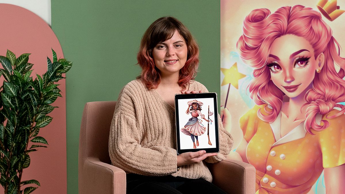 Design de personaje cu identitate în Procreate